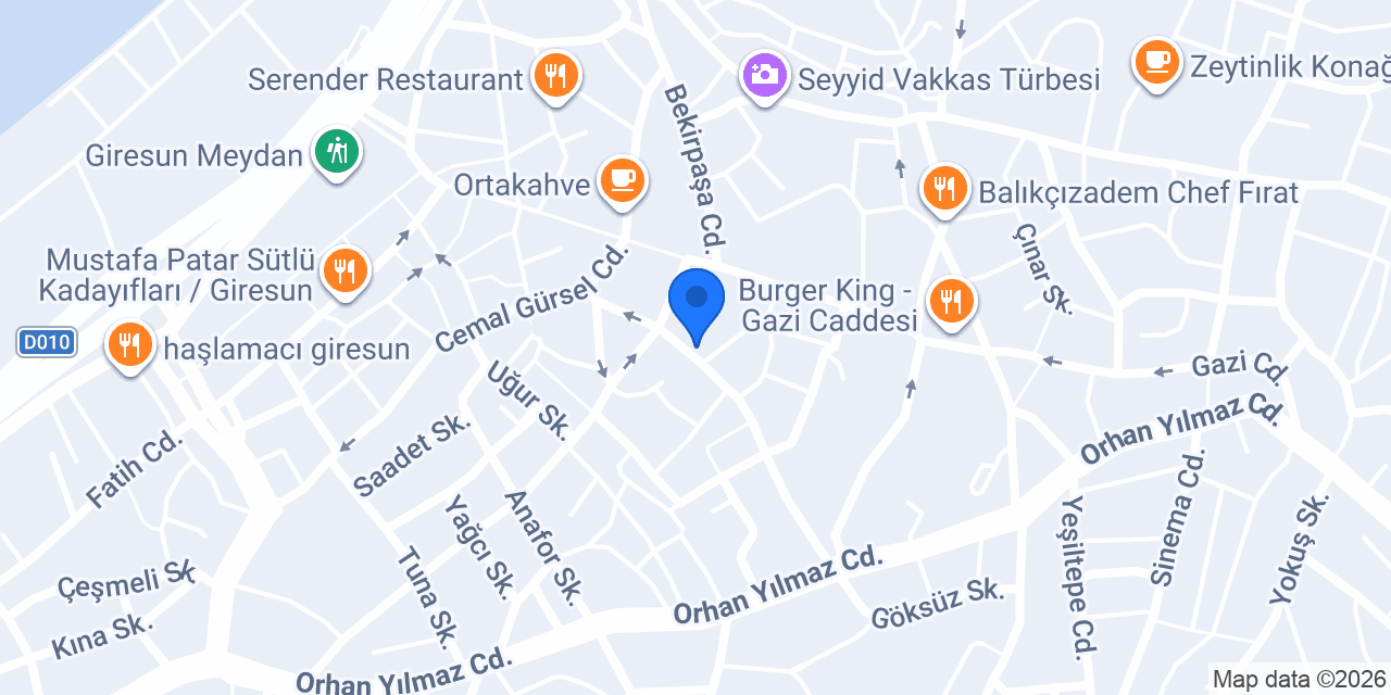 AUTO BOZ konumu