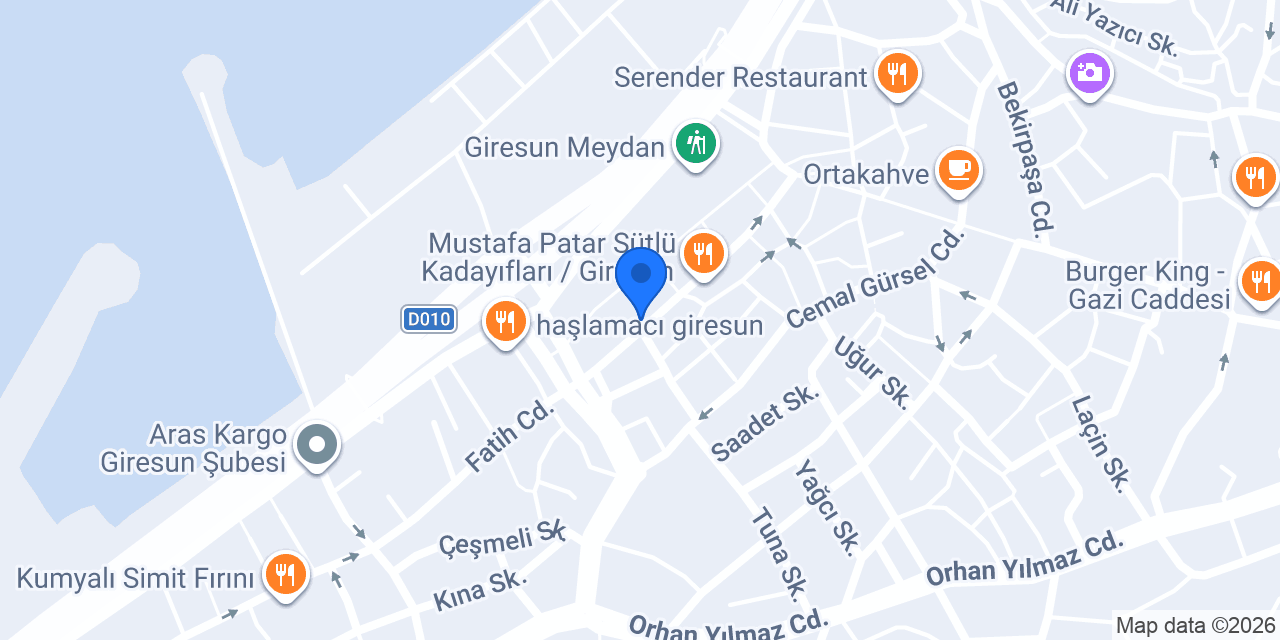 Buğra Kırtasiye konumu