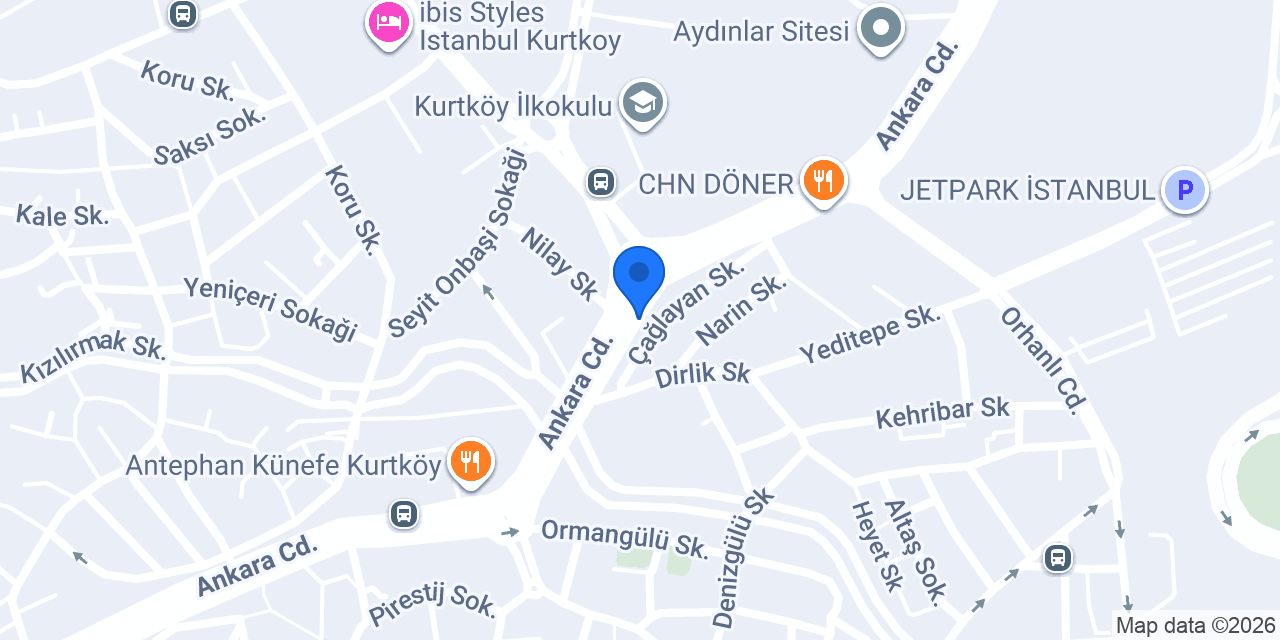 KURTKÖY BİREBİR MATEMATİK konumu