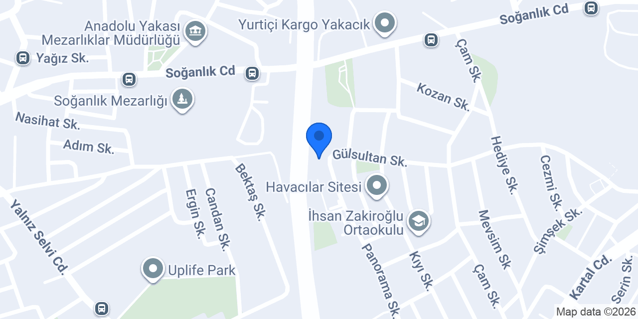 İnci akademi konumu