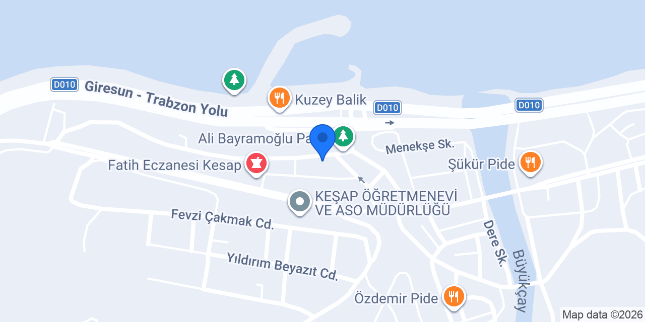 Öykü Ev yemekleri konumu