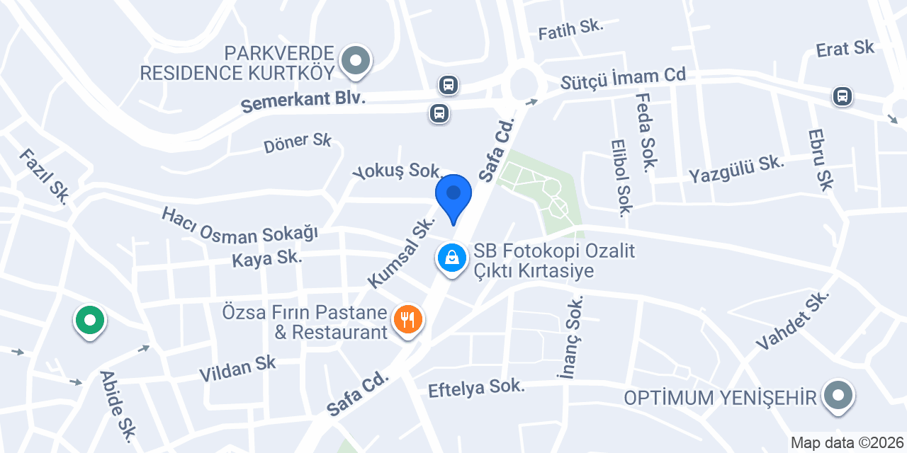 Kalem Kırtasiye konumu