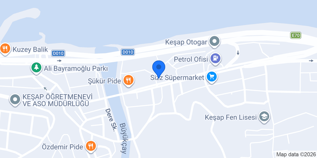 YÜCEL EV TEKSTİL konumu