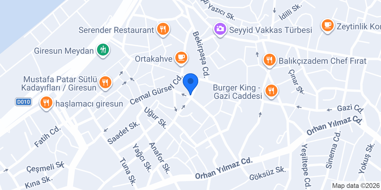 Double DÖNER GİRESUN konumu