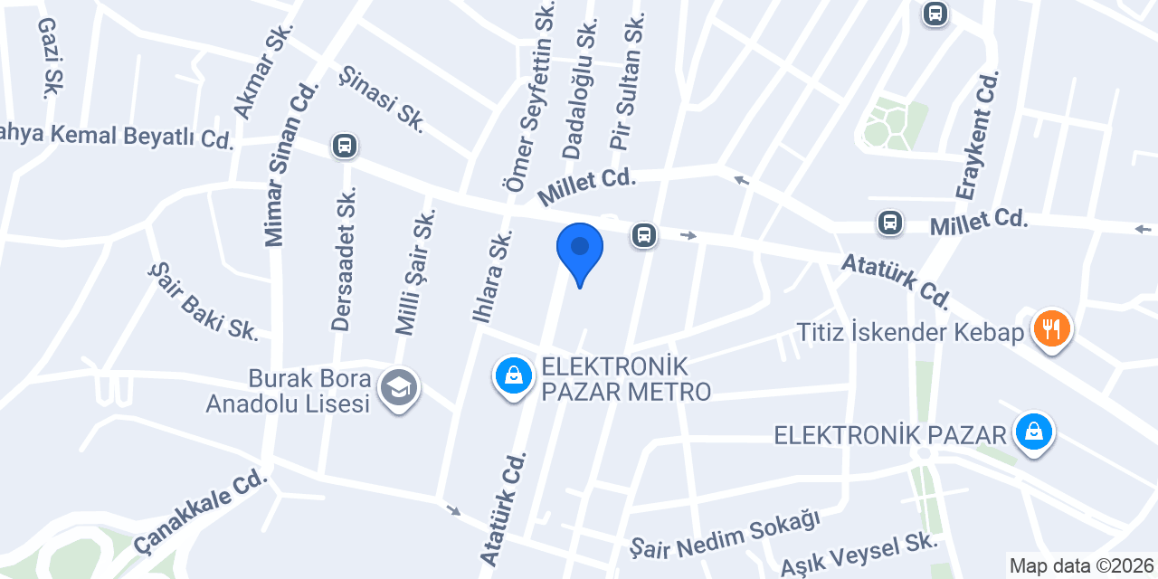 Diş Hekimi Tanju Temur konumu