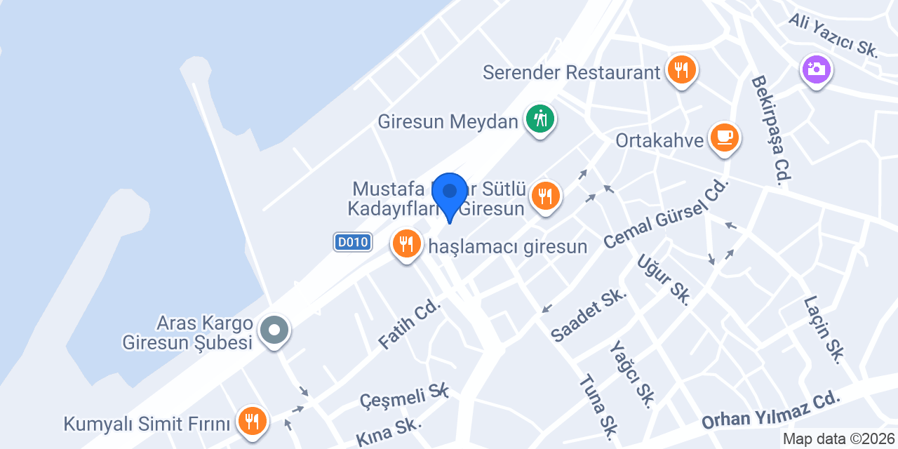 DÜNDAR OPTİK konumu