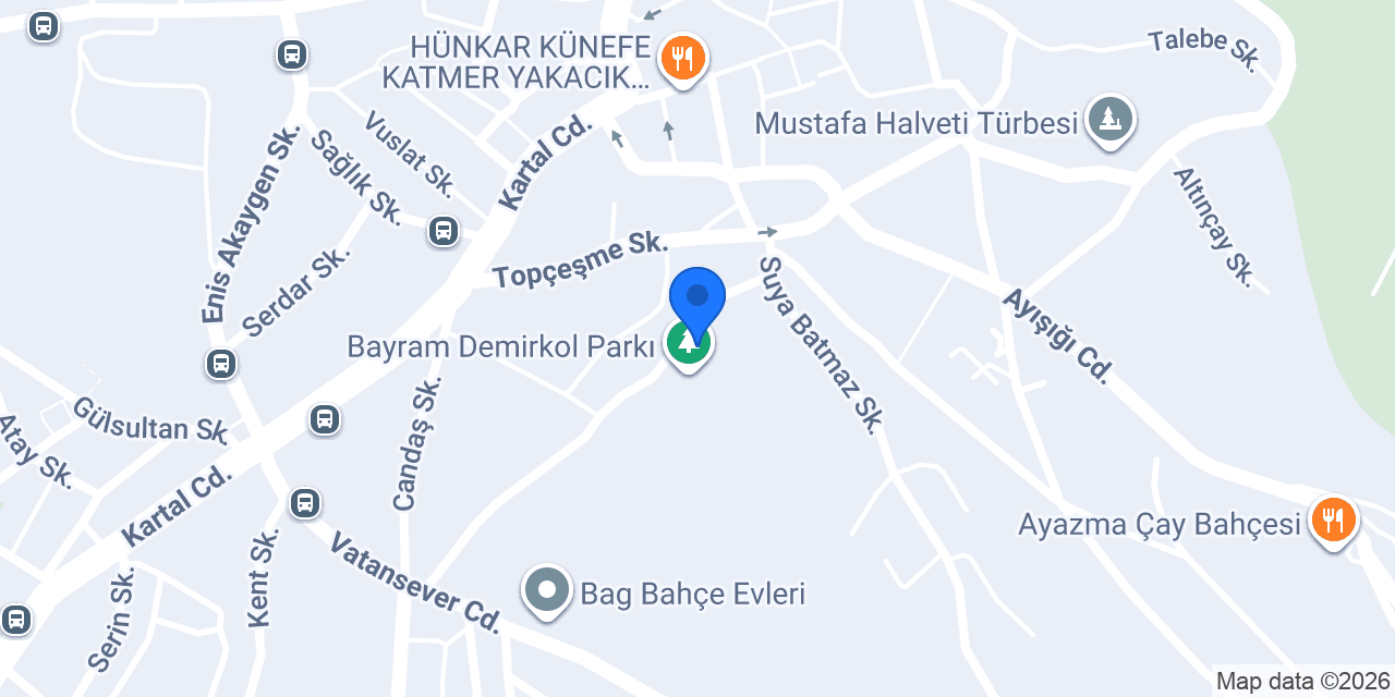 Satürn Gezegen Cafe konumu