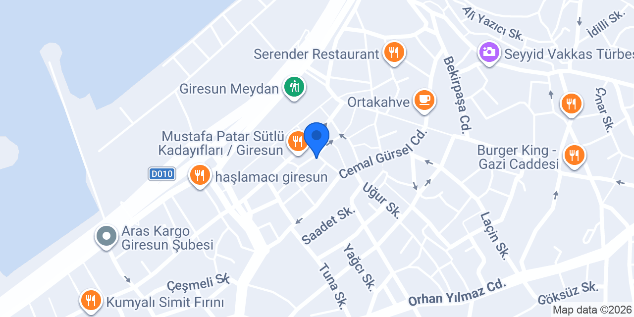 ARMA Mimarlık konumu