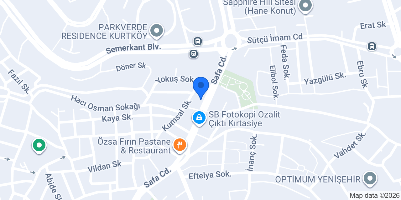 25 M Yapi Market konumu