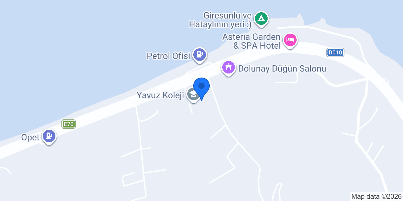 Yavuz Koleji konumu