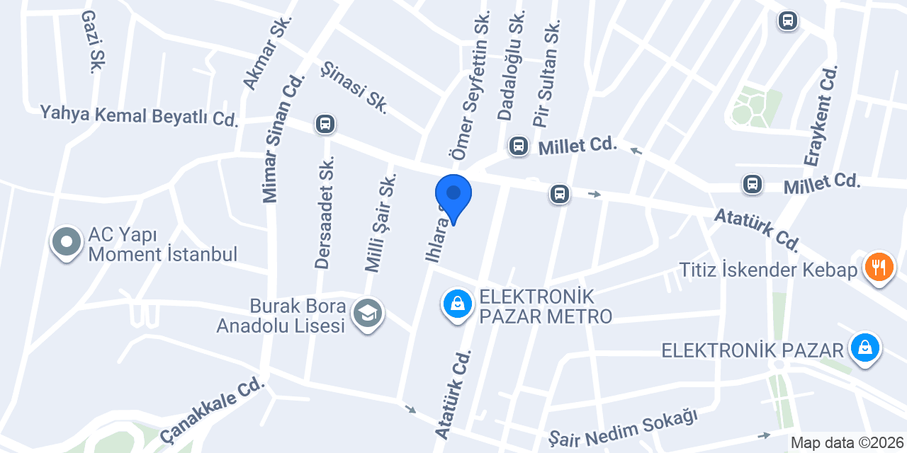 Muar Ahşap konumu