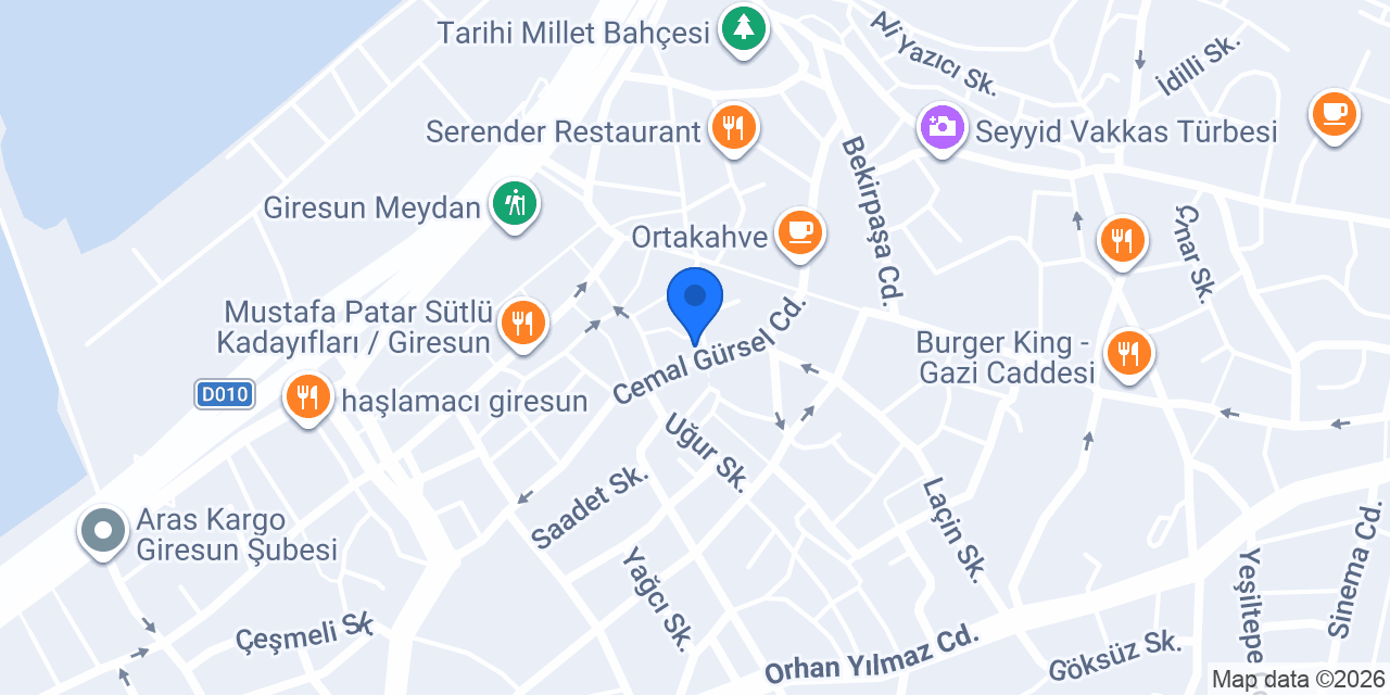 İbrahim Dere İç Mimarlık konumu