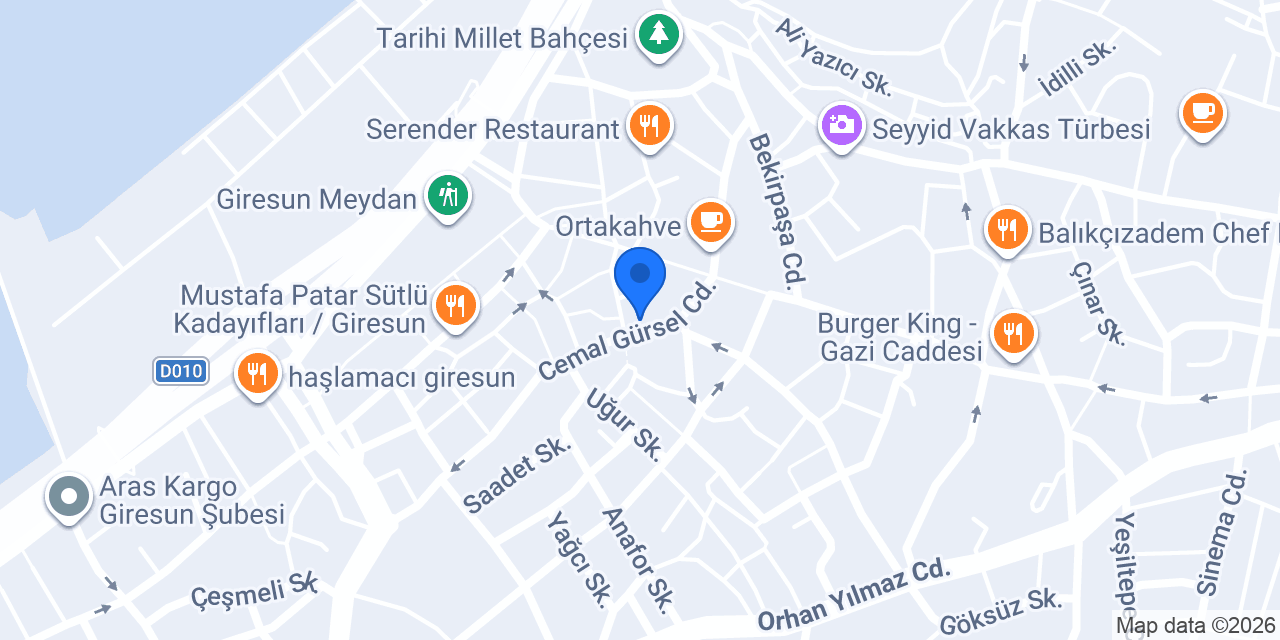 Cebeci Optik konumu