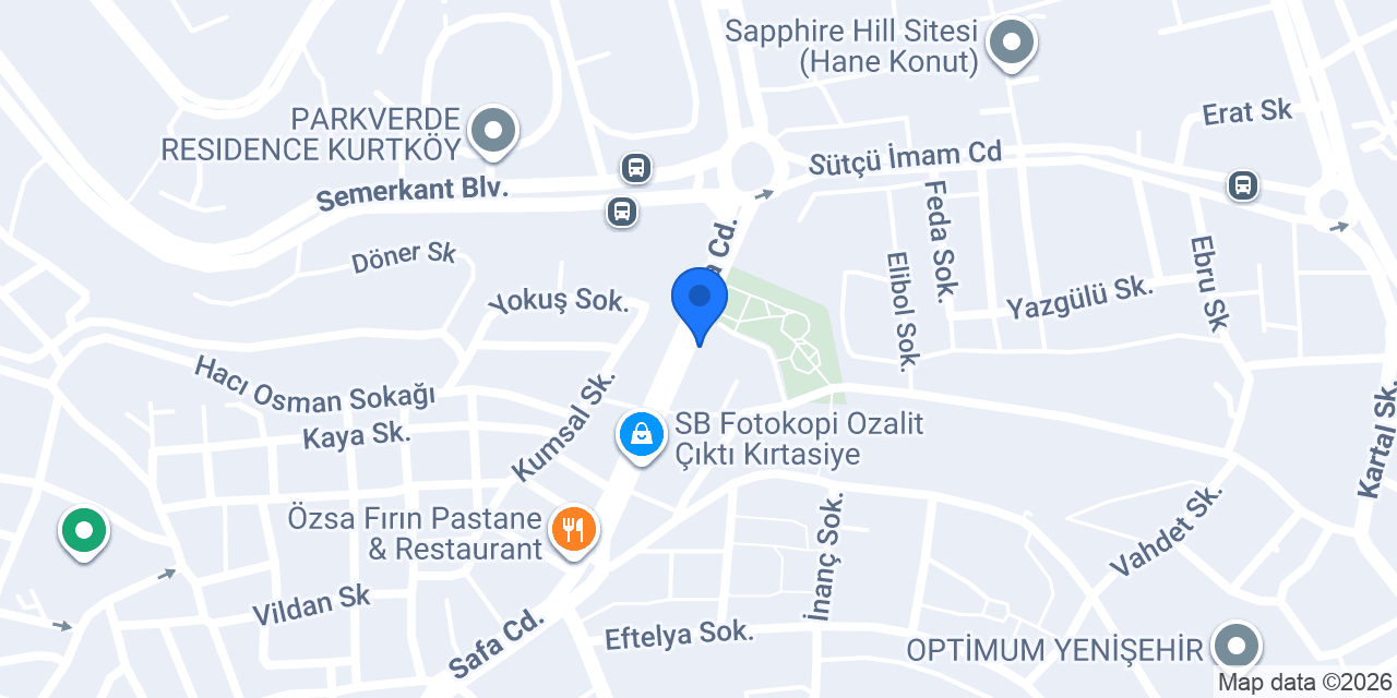 Tunasya Çiçekçilik Safa Caddesi konumu