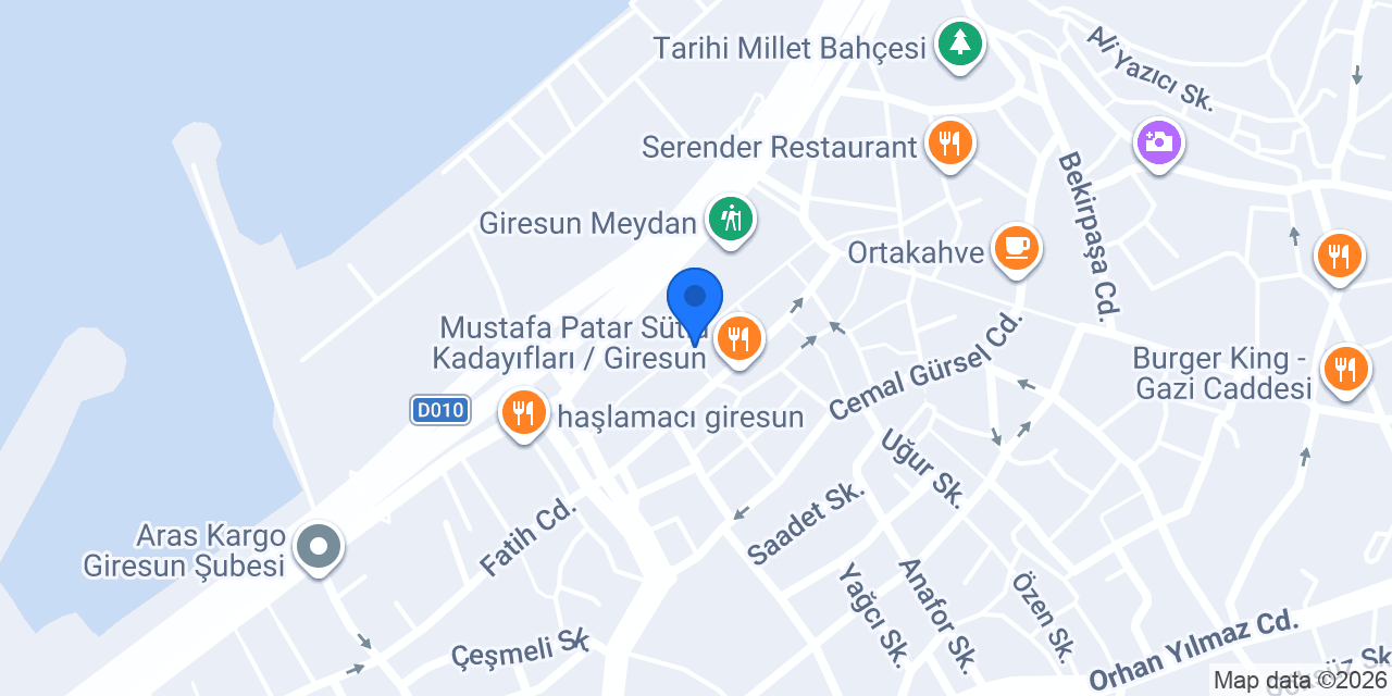 Avukat Aytekin Şenlikoğlu konumu