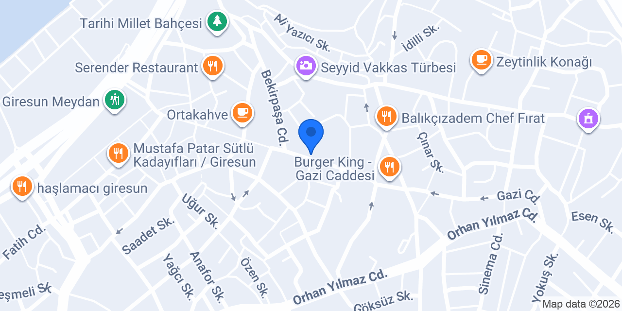 İlk Hedef Sürücü Kursu konumu
