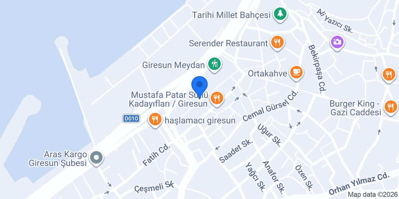 Artı Yapı konumu