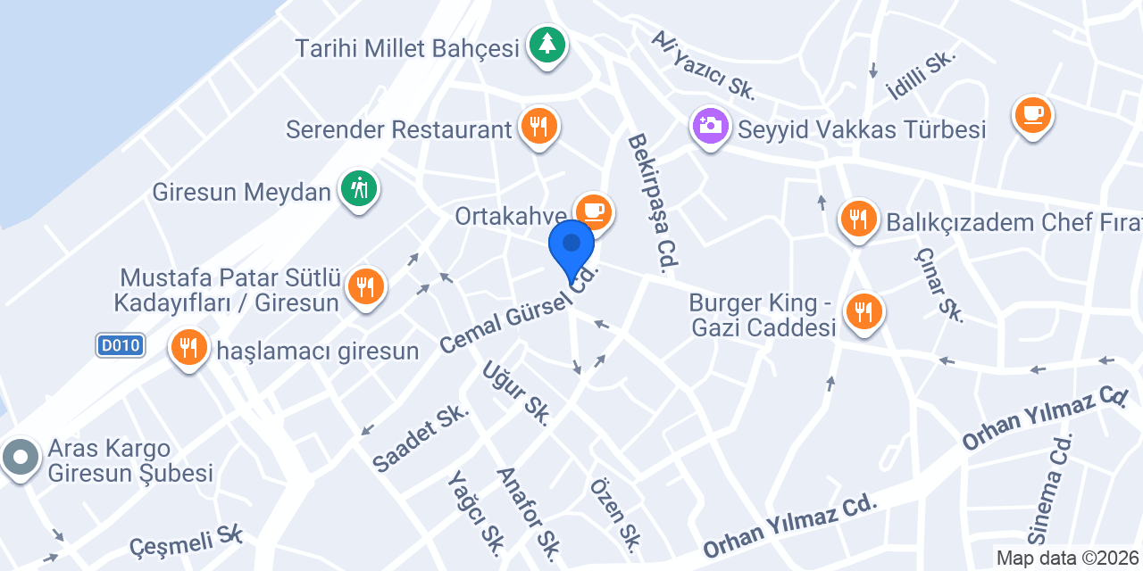 Hayri Optik konumu