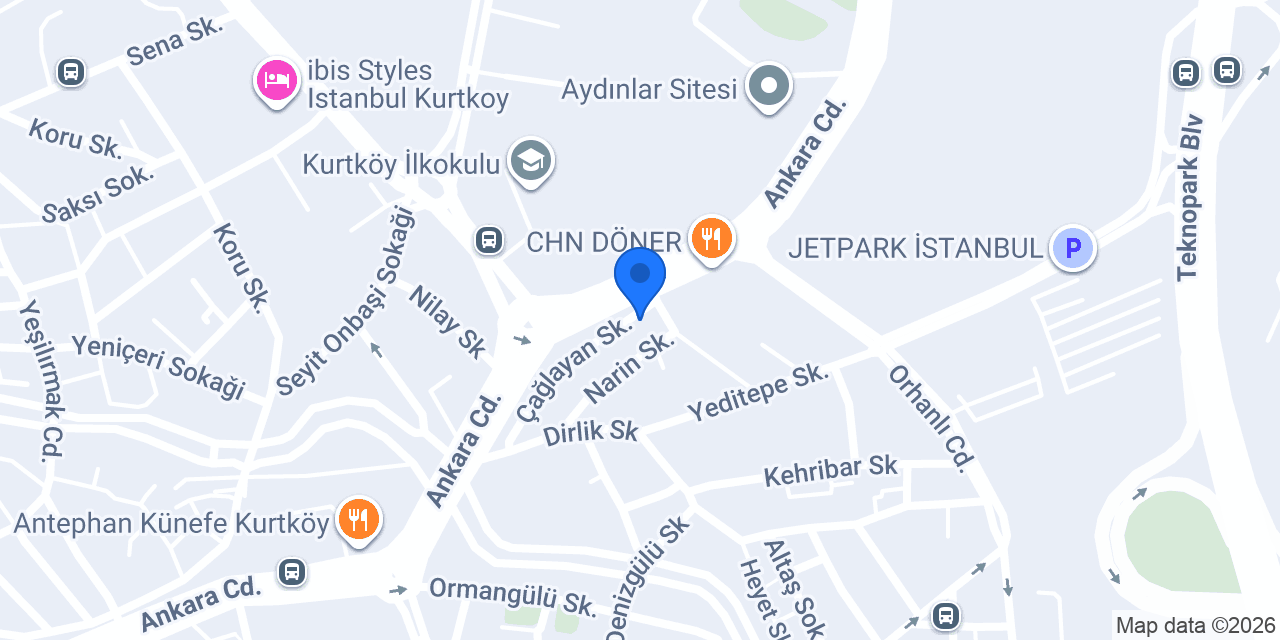 Alora Masaj Salonu Pendik konumu