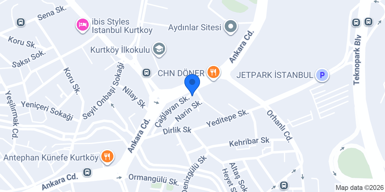 Lenstur Travel Agency konumu