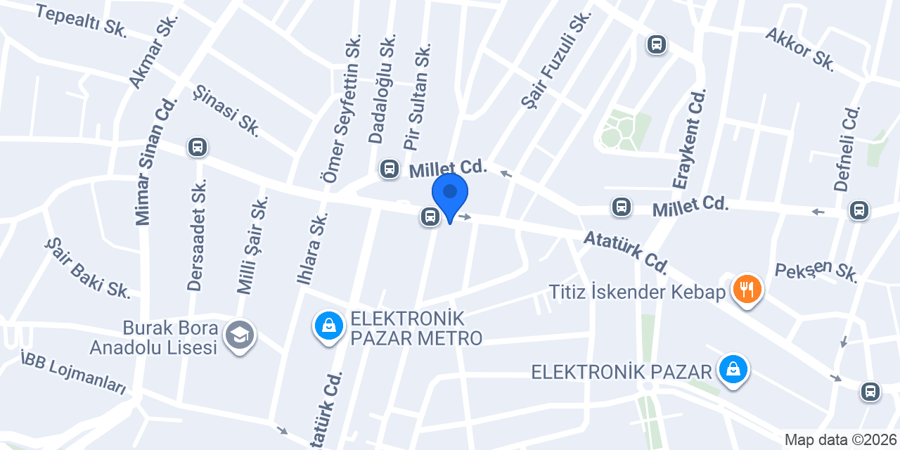 Palabıyık Care Studio konumu