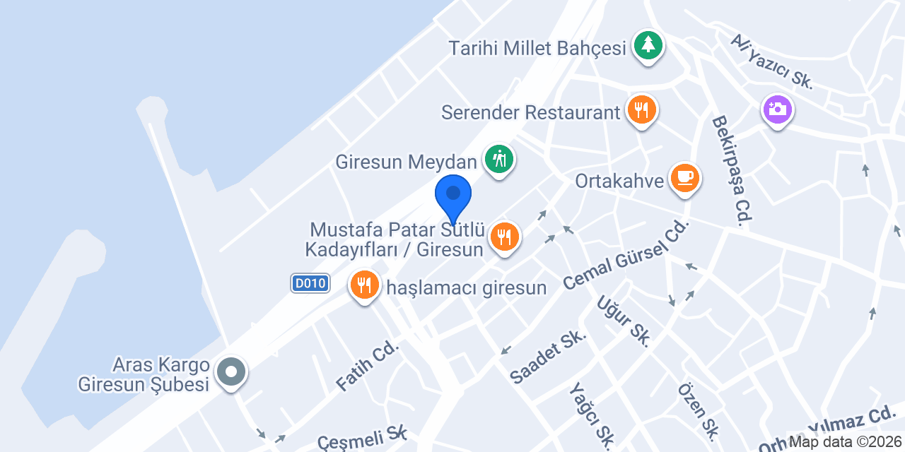 Çotanak Store konumu