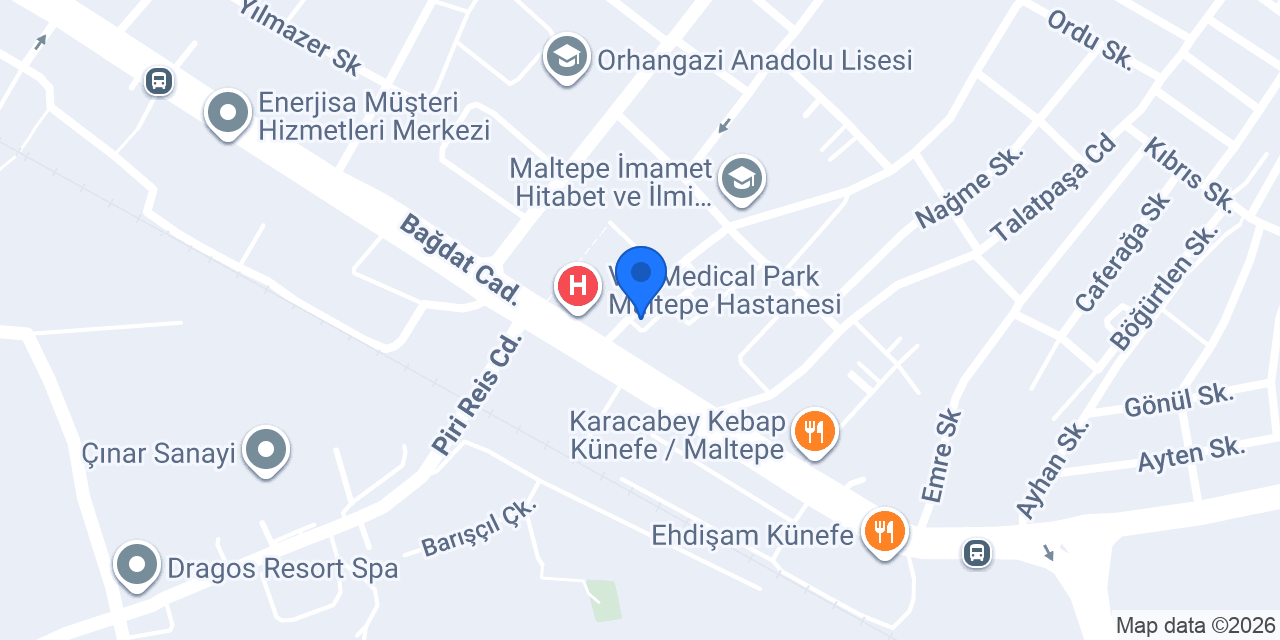 Ceviz Eczanesi konumu