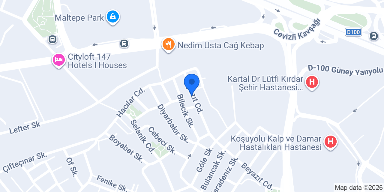 Turkuaz Maket konumu