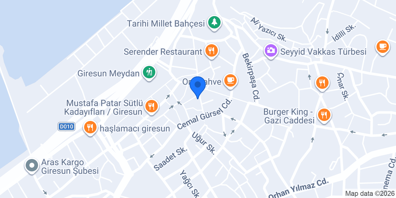 Giresun Çotanak Src Kursu konumu