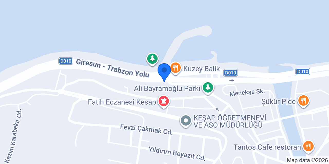 Keşap Belediyesi konumu