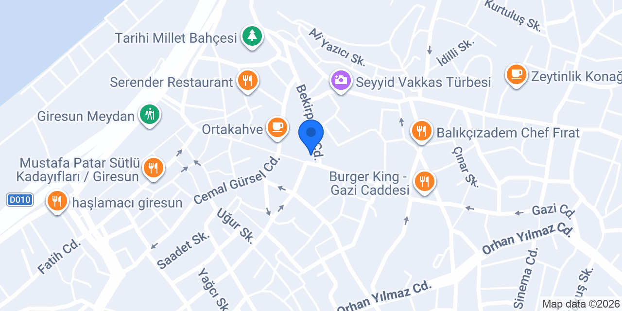2tekrestaurant konumu