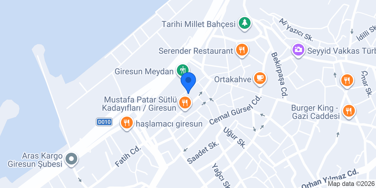 Diyetisyen Ceren ZERE konumu