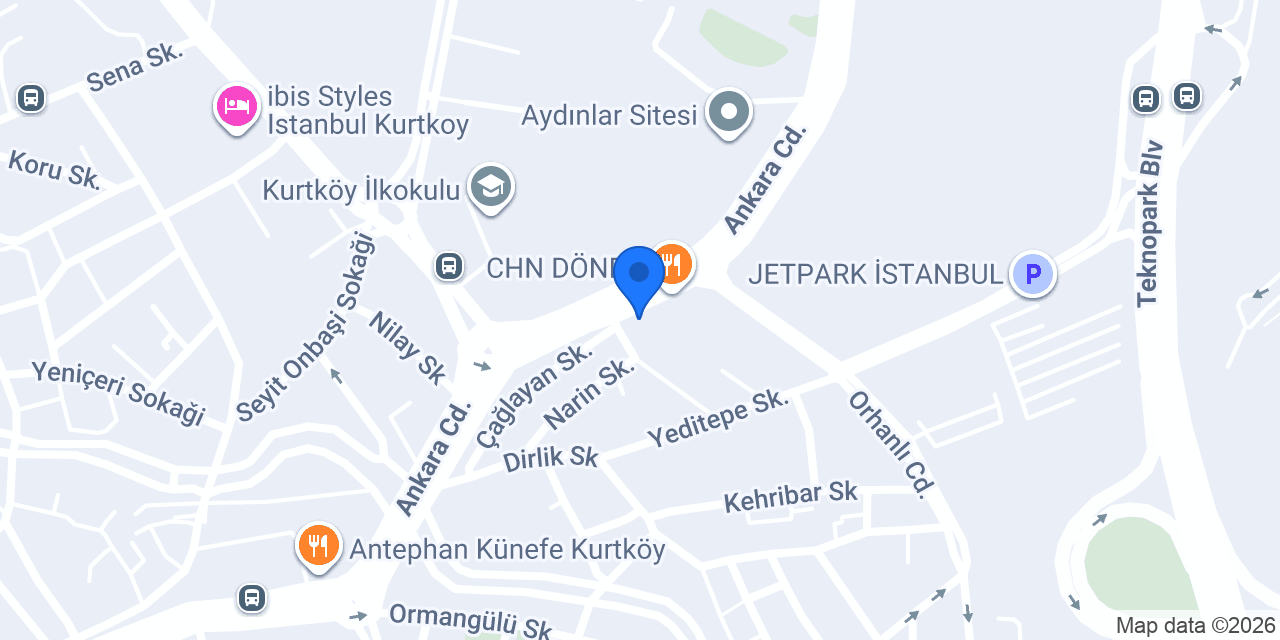 Hanek Kebap konumu