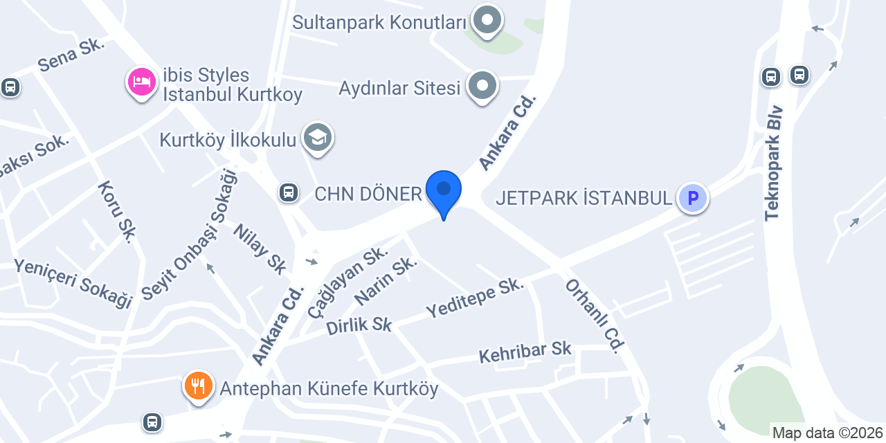 Bülent Börekçilik İstanbul Kurtköy konumu