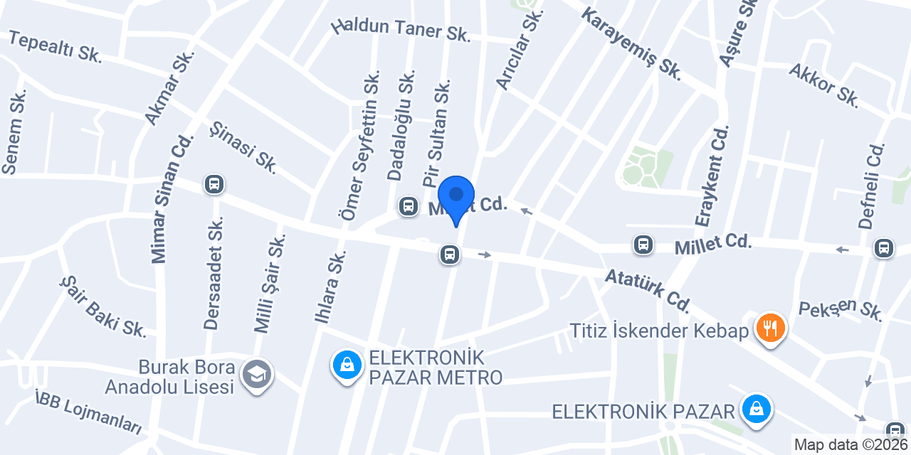 Digital baskı merkezi konumu