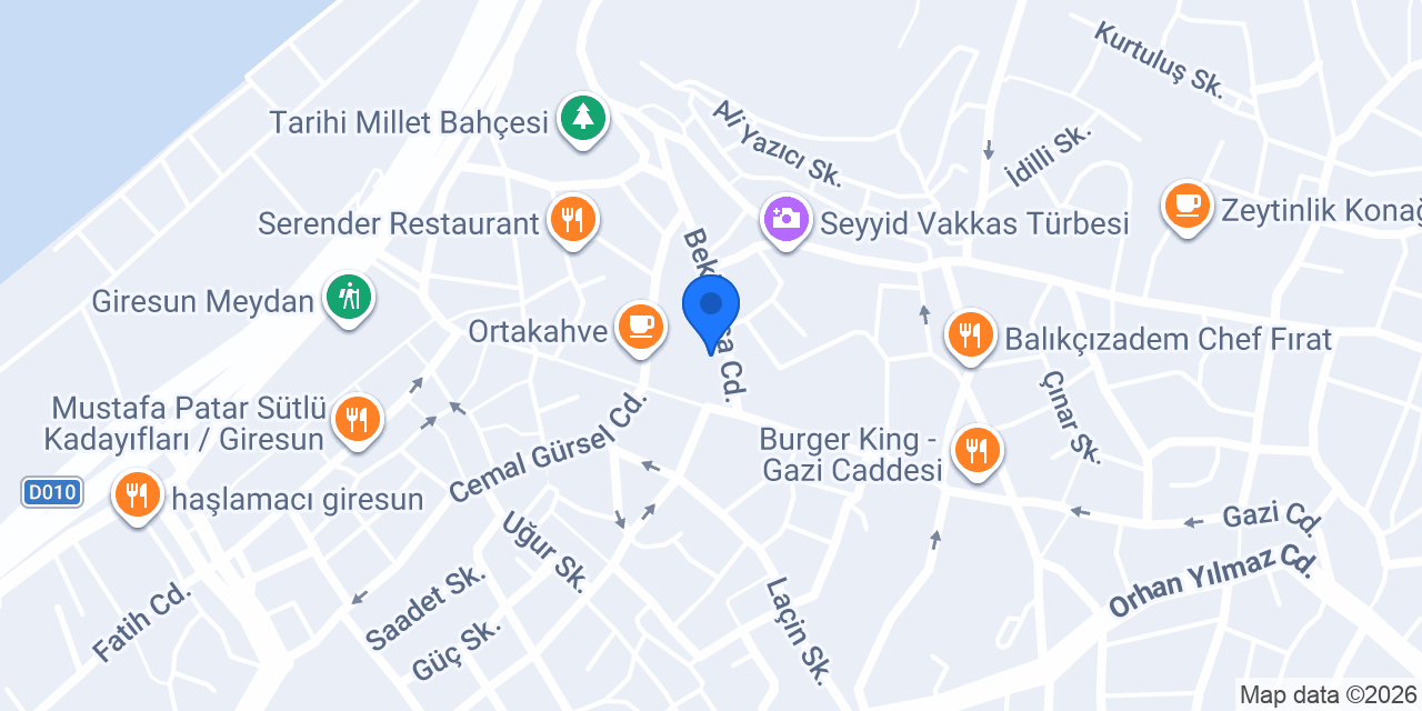 Sokak Kafe konumu