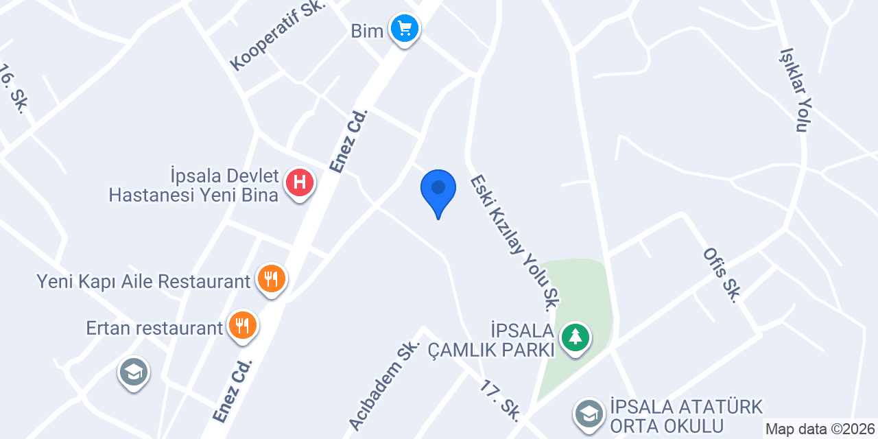 Ispala Halk Eğitim Merkezi konumu