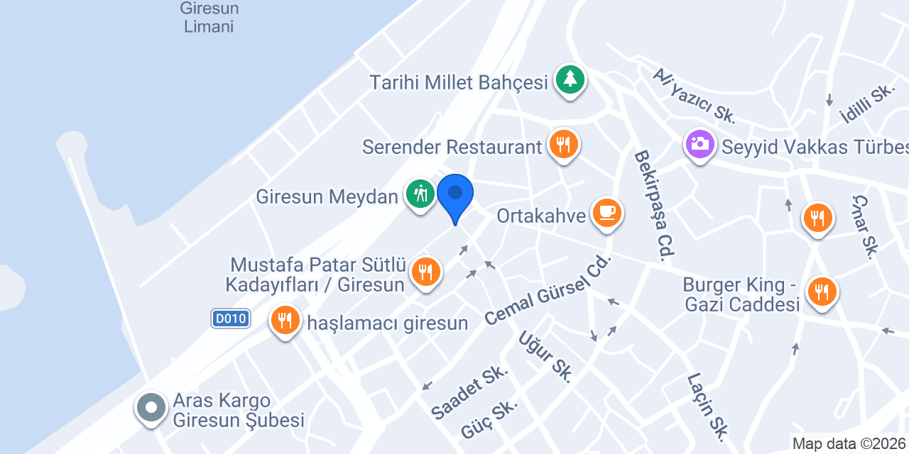 ODAK OPTİK konumu