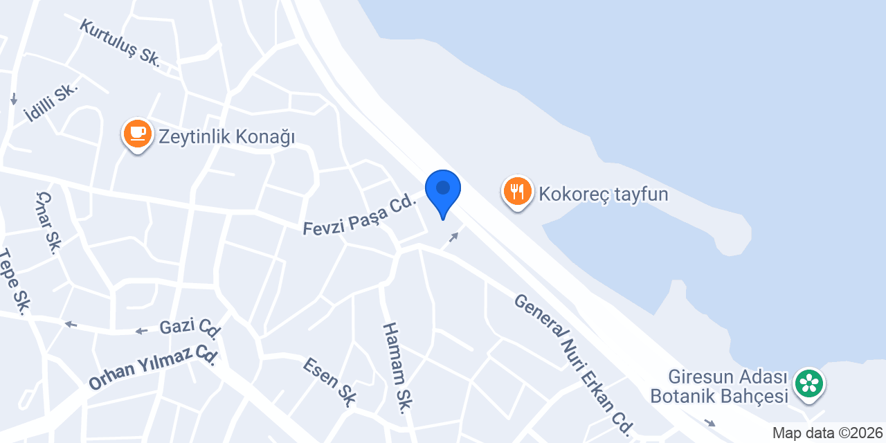 Yelken Midye konumu
