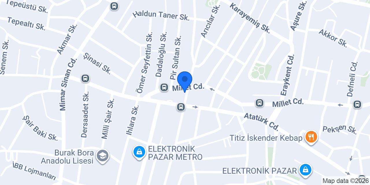 Cezmi Erkek Kuaförü konumu