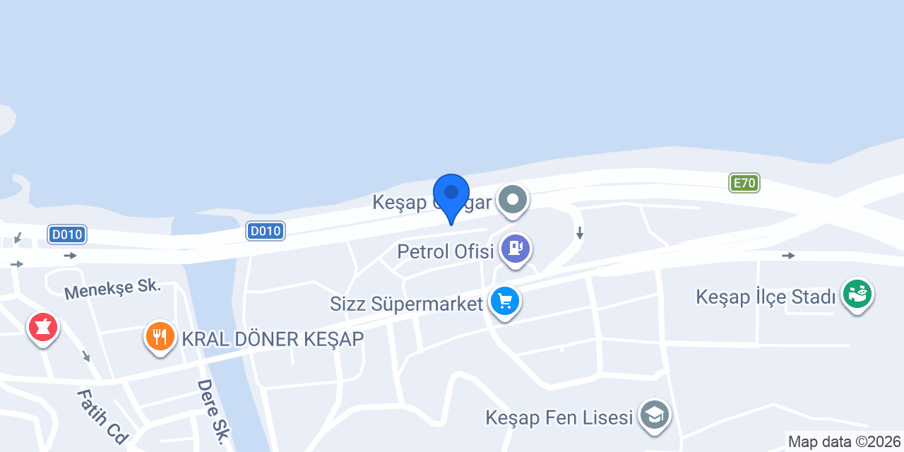 Özgen Rent A Car konumu