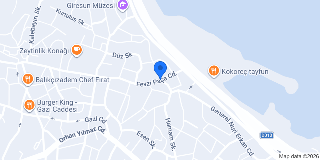 Gazanfer Eczanesi konumu