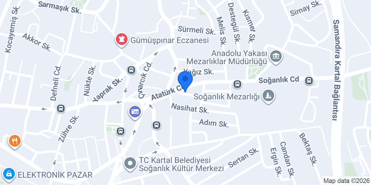 İrem Tekel konumu