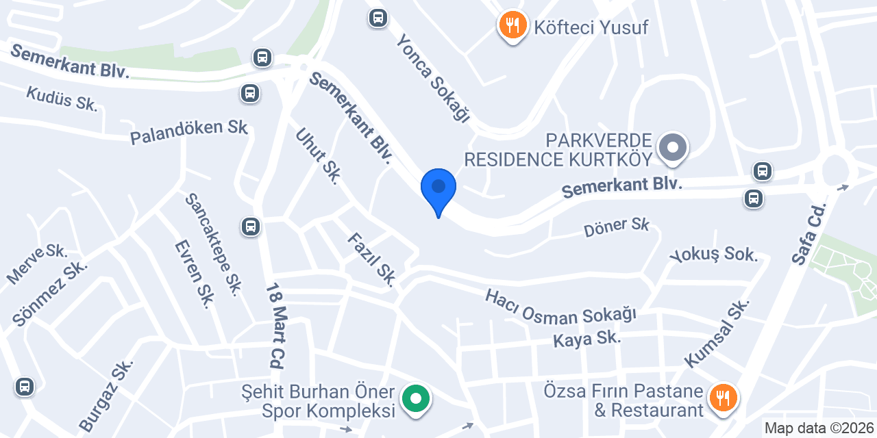 Pratik Yedek Parça konumu