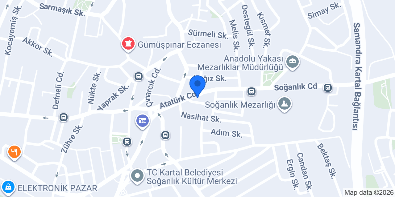 Soğanlık Çilingir konumu