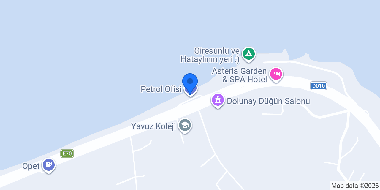 Petrol Ofisi konumu