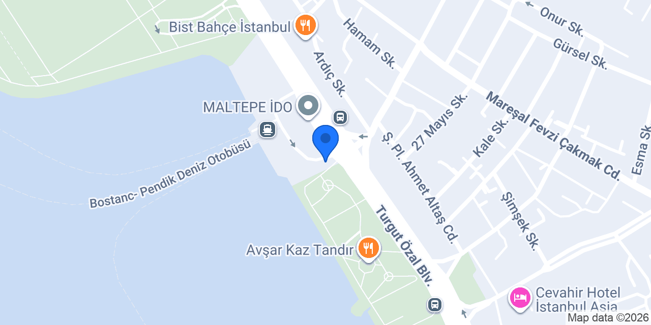 Ege Roro Maltepe Terminali konumu
