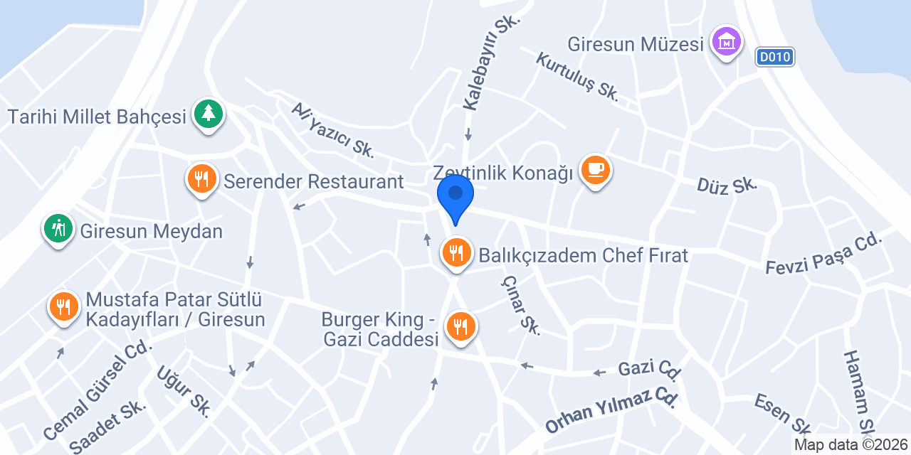 İnci Eczanesi konumu