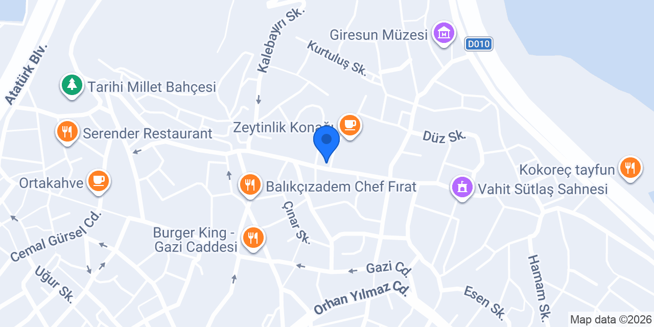 Öz Kahramanmaraş Pide ve Kebap Salonu konumu