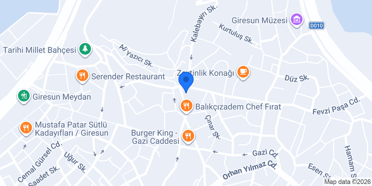 Çınarlar Eczanesi konumu